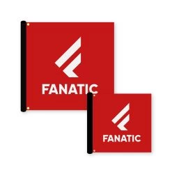 FANATIC Flag Standard - 100x100cm Red