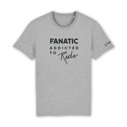 FANATIC Tee SS Addicted Men - Apparel 2022 - Heather Gray 52/L