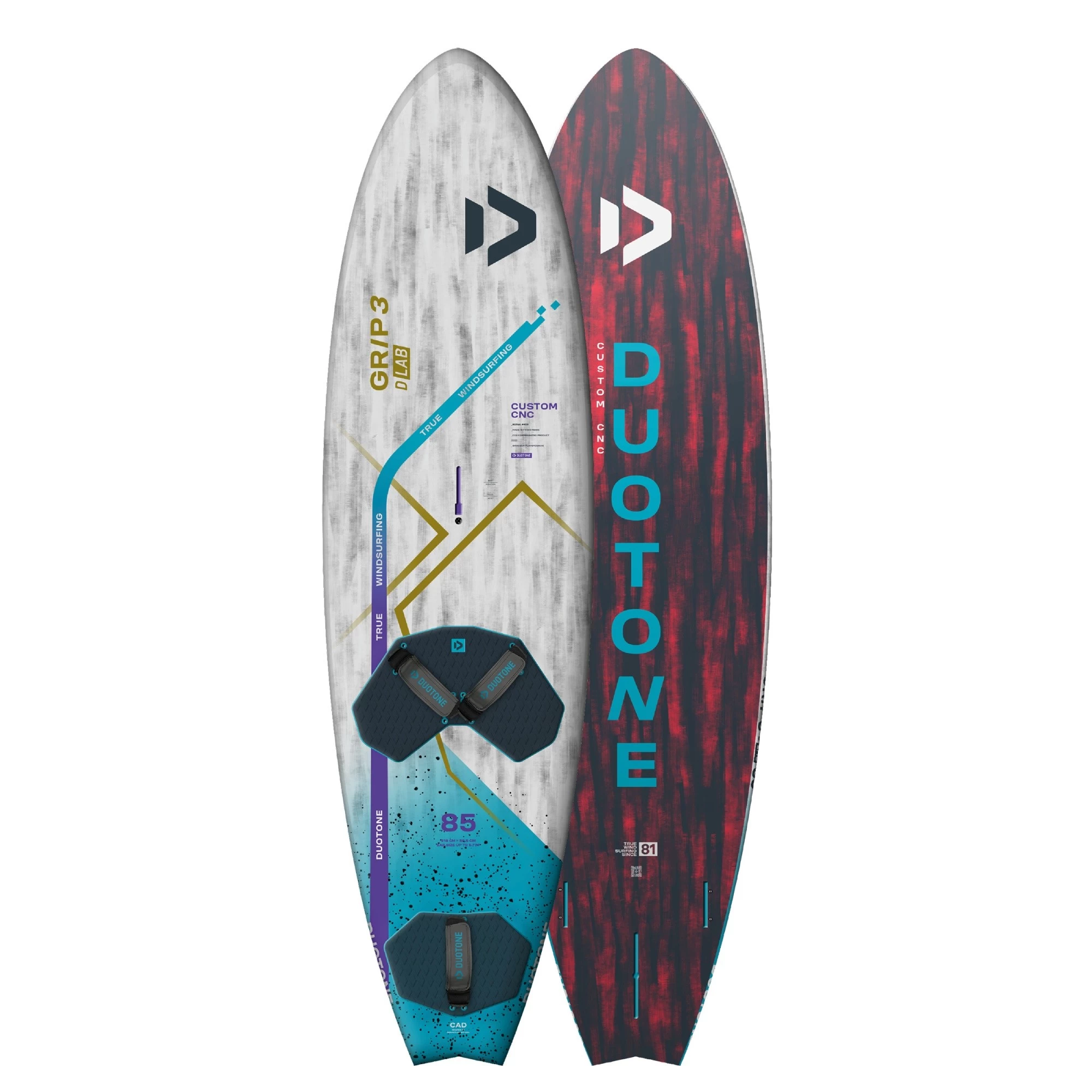 Duotone Windsurf Board Grip 3 D/LAB - Boards 2024 - 95 3 Duotone Windsurf Board Grip 3 D/LAB - Boards 2024 - 95