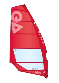 GAASTRA GA-Sails Windsurf Segel Hybrid 2023 - 5.2C1 WHITE -Wassersportbekleidung Geschäft 2023gw graphics hybrid c2 freeride web