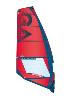 GAASTRA GA-Sails Windsurf Segel Hybrid 2024 - 3.7C2 RED -Wassersportbekleidung Geschäft 2024gw graphics hybrid c2 cross web