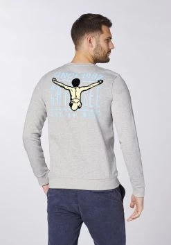 Chiemsee EAGLE ROCK Herren Sweatshirt - L Lollipop