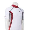 Ascan Shirt White/Red 1/2 Kurzarm UV-Schutz Rash Vest 2.Wahl - S - S -Wassersportbekleidung Geschäft 21101