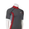 Ascan Shirt Red/Grey 1/2 Kurzarm UV-Schutz Rash Vest - S -Wassersportbekleidung Geschäft 23101