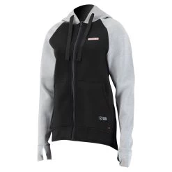 PROLIMIT SUP WMNS Neoprene Zip Top Hooded. 1,5 Mm Zodiac Slate/Black - 34/XS Slate/Black -Wassersportbekleidung Geschäft 400.14715.010 sup wmns neoprene zip top hooded 1 5 mm zodiac duotone light grey black side