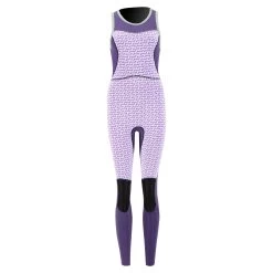 PROLIMIT Wmns SUP Neo Long John 1.5 Mm Airmax Zodiac DL/FL Black/Light Grey Damen - 34/XS Black/Light Grey -Wassersportbekleidung Geschäft 400.14720.010 400.14720.020 long john inside out front