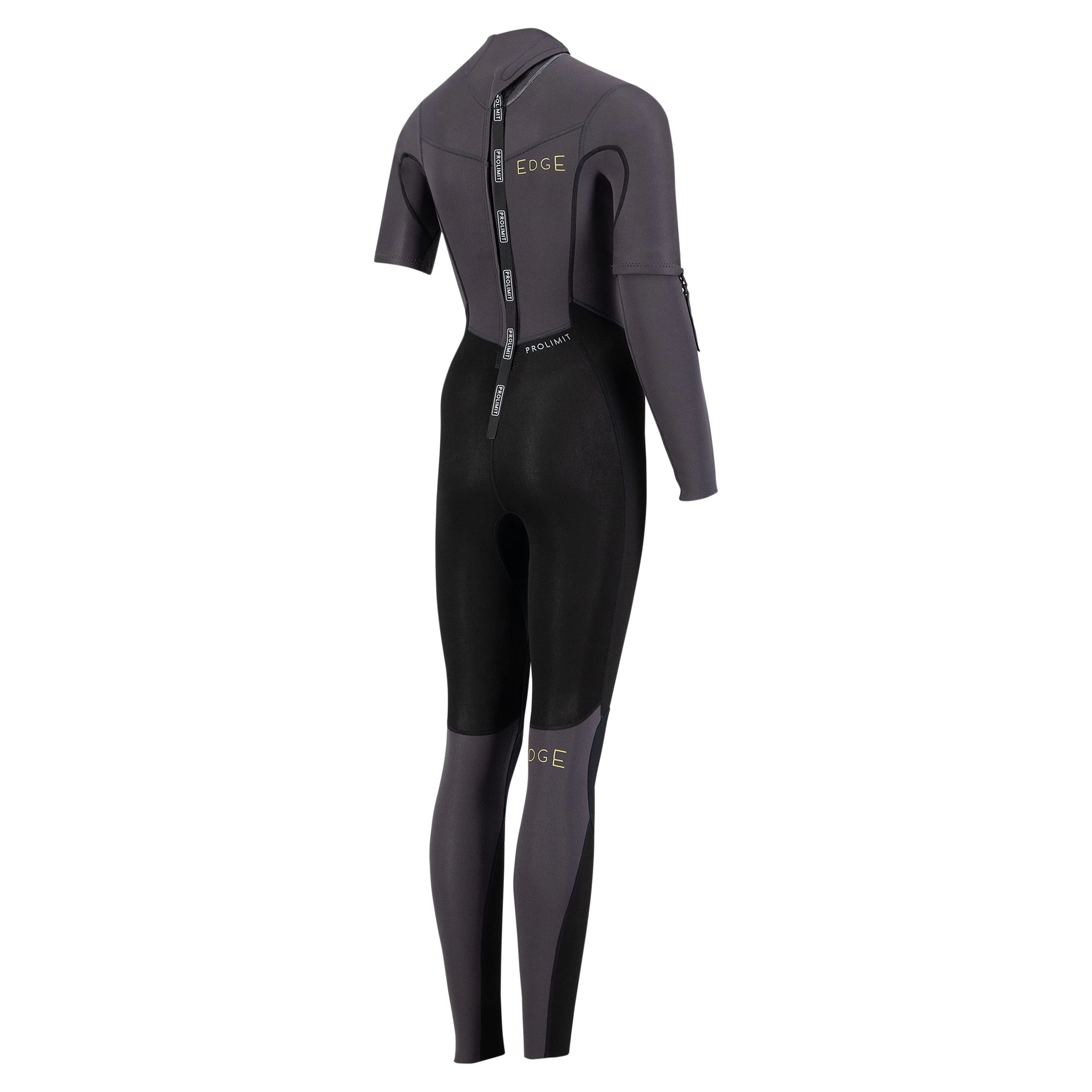 PROLIMIT Edge Steamer 3/2 Short Arm Satin Black - 34/XS Satin Black – Bild 2