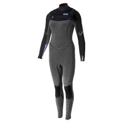 PROLIMIT Neoprenanzug Oxygen TR Steamer 5/3 Freezip DL FTM Black/Lavender Damen Langarm - 34/XS Black/Wine