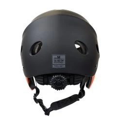 PROLIMIT Wassersport Helm Adjustable Black/Orange 2023 - S: 50 - 56 Cm -Wassersportbekleidung Geschäft 402.00670.000 watersporthelmet backside