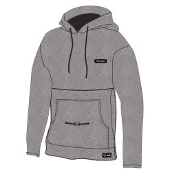 PROLIMIT Neoprene Hoodie Mercury Grey -LGrey -Wassersportbekleidung Geschäft 402.05052.030 neoprene hoody front