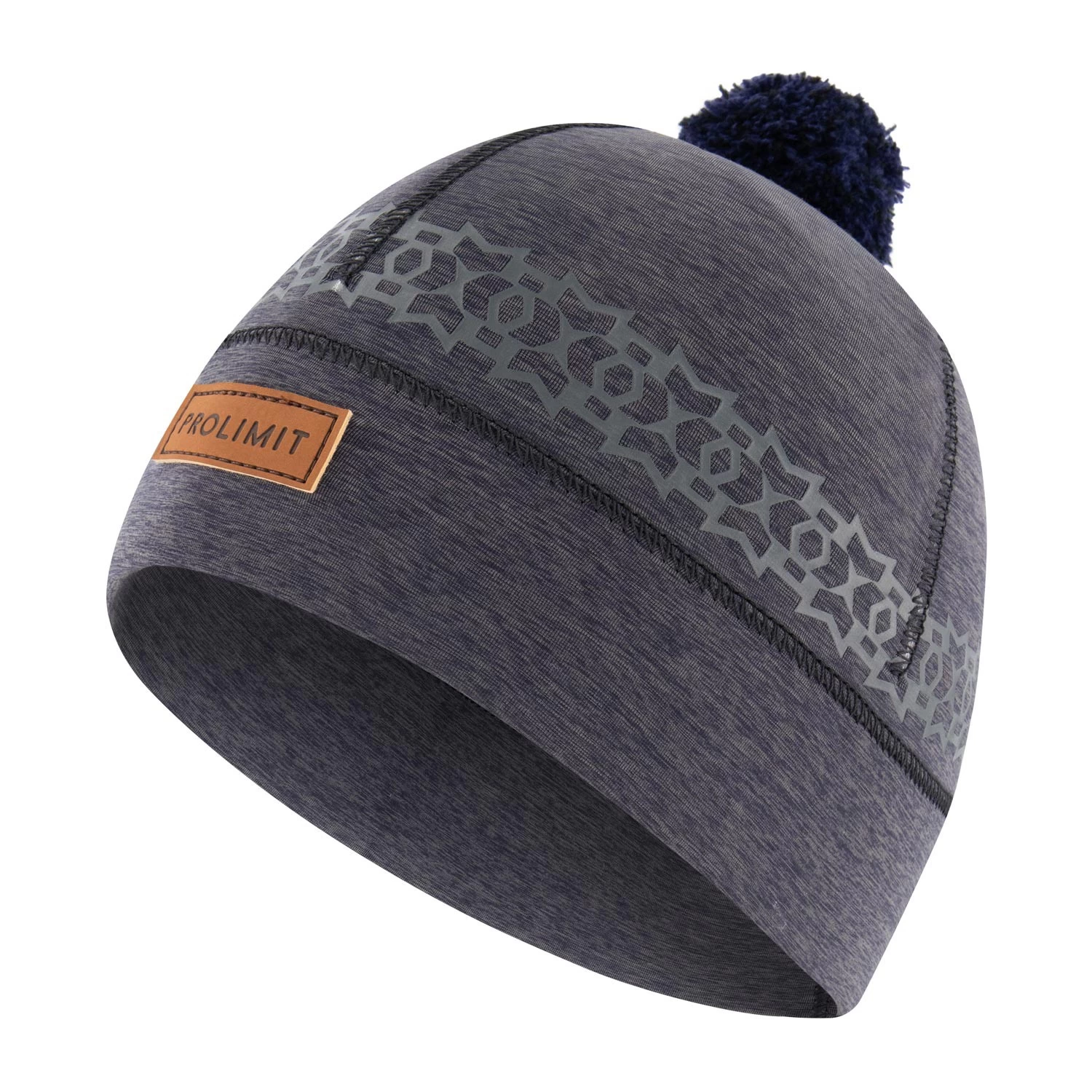 PROLIMIT Neoprene Beanie PomPom Artic BLACK/GREY -SBLACK/GREY 4 PROLIMIT Neoprene Beanie PomPom Artic BLACK/GREY -SBLACK/GREY – Bild 2
