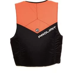 PROLIMIT Auftriebsweste Freeride Waist Black/Orange 2023 - XS -Wassersportbekleidung Geschäft 402.53230.020 floating vest waist freeride black orange back 32136