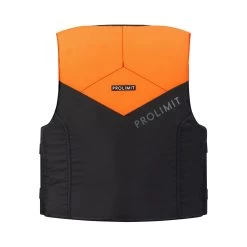 PROLIMIT Auftriebsweste Freeride Waist Black/Orange 2023 - XS -Wassersportbekleidung Geschäft 402.53230.020 pl floating vest freeride waist black orange back