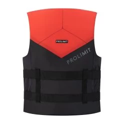 PROLIMIT Auftriebsweste Nylon 3-Buckle Black/Red 2023 - XXS -Wassersportbekleidung Geschäft 402.53260.020 pl vest nylon 3 buckle black red back