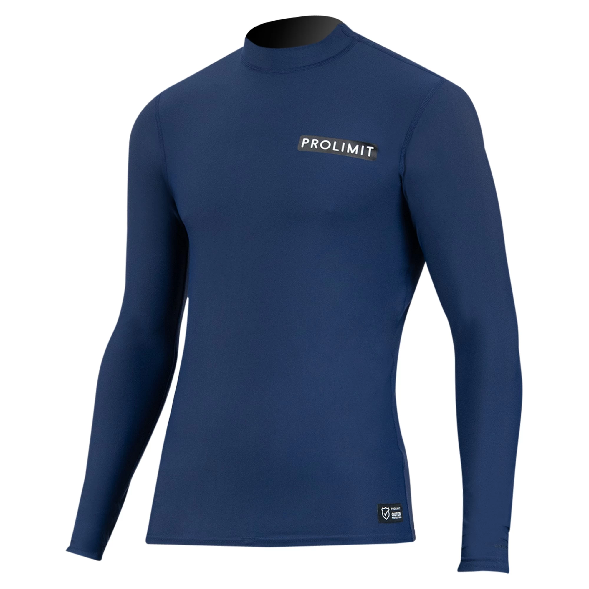 PROLIMIT Rashguard Logo Silk LA Navy -MNavy 4 PROLIMIT Rashguard Logo Silk LA Navy -MNavy – Bild 2