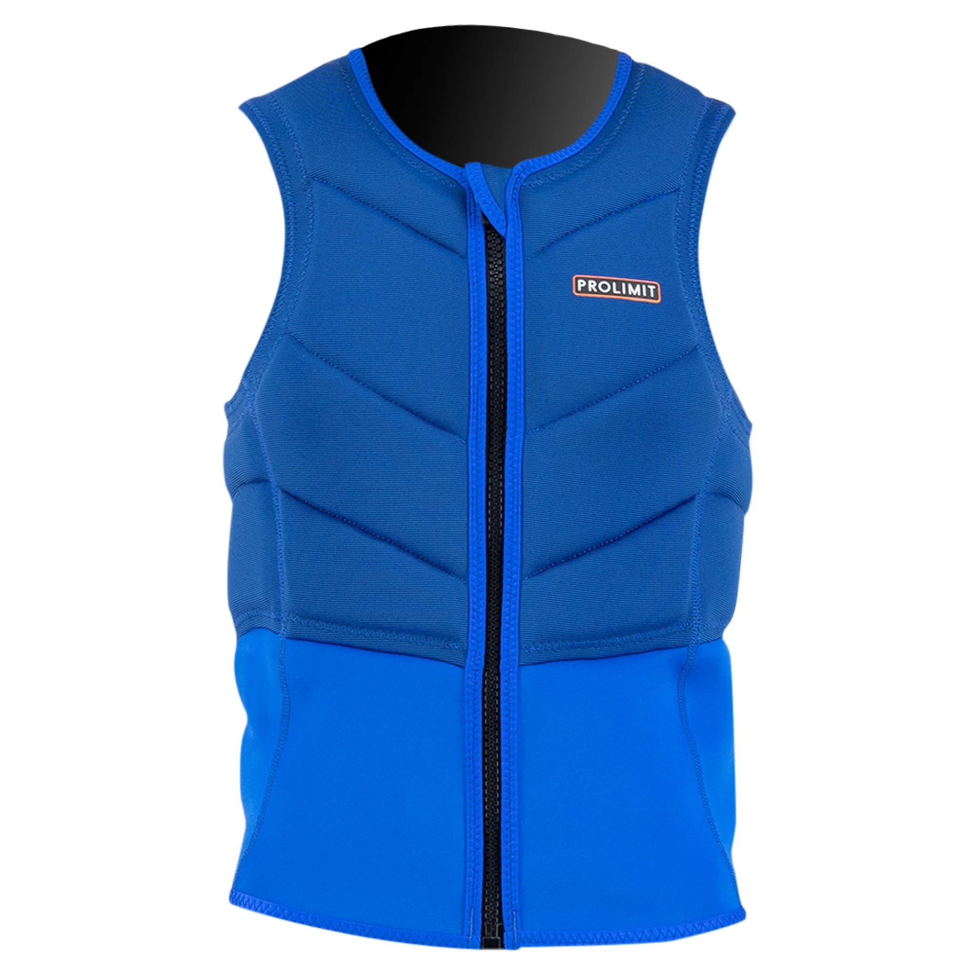 PROLIMIT Prallschutzweste Slider Vest Fusion Half Padded FZ Navy/Orange 2023 -XLNavy/Orange – Bild 2
