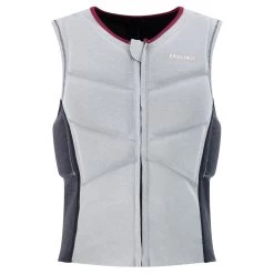 PROLIMIT Womens Oxygen Vest Half Padded Front Zip Grey/Black/Wine - 34/XS Grey/Black/Wine -Wassersportbekleidung Geschäft 402.63093.010 womens oxygen vest half padded front zip grey black wine 1