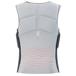 PROLIMIT Womens Oxygen Vest Half Padded Front Zip Grey/Black/Wine - 34/XS Grey/Black/Wine -Wassersportbekleidung Geschäft 402.63093.010 womens oxygen vest half padded front zip grey black wine 2