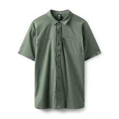Duotone Shirt Wave SS Unisex 2024 - 616 Dusty-olive 46/XS