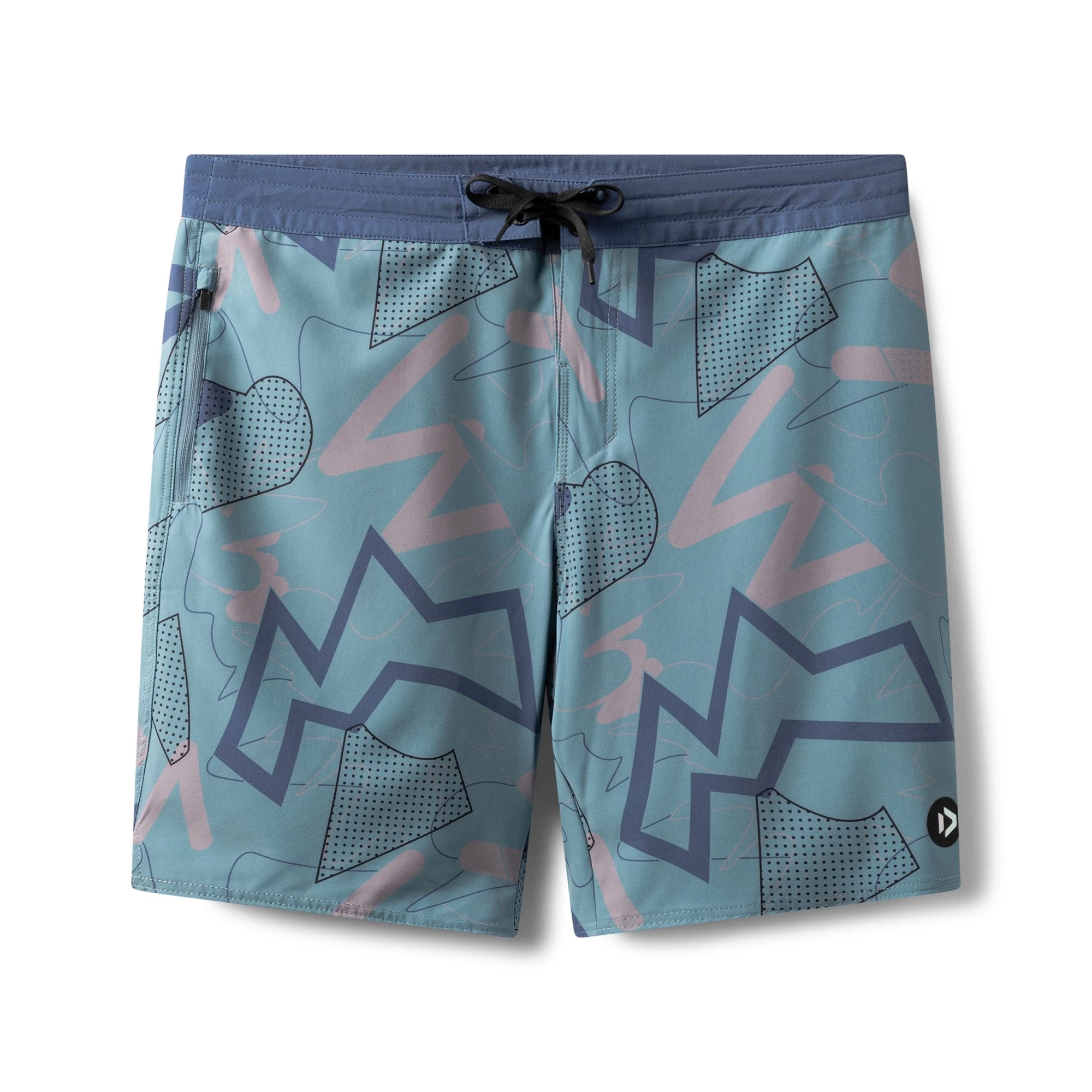 Duotone Boardshorts DT 19inch Herren 2024 - 724 Blue-fog 30/S 3 Duotone Boardshorts DT 19inch Herren 2024 - 724 Blue-fog 30/S