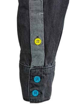 Duotone Shirt LS Denim - Appare 2022 - 48/S Dark Grey -Wassersportbekleidung Geschäft 44902 5650 3