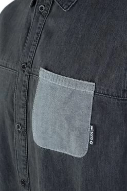 Duotone Shirt LS Denim - Appare 2022 - 48/S Dark Grey -Wassersportbekleidung Geschäft 44902 5650 4