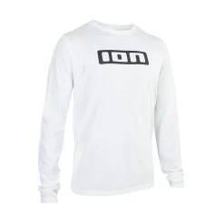 ION Tee Logo LS Herren 2024 - 48/S 100 Peak White -Wassersportbekleidung Geschäft 46222 5007 5