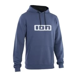 ION Hoody Logo Herren 2024 - 156 Grey Melange 50/M -Wassersportbekleidung Geschäft 46222 5200 11