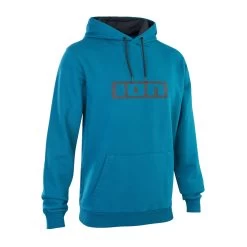 ION Hoody Logo Herren 2024 - 156 Grey Melange 50/M -Wassersportbekleidung Geschäft 46222 5200 5