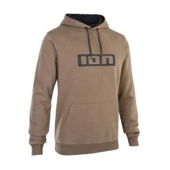 ION Hoody Logo Herren 2024 - 156 Grey Melange 50/M -Wassersportbekleidung Geschäft 46222 5200 9