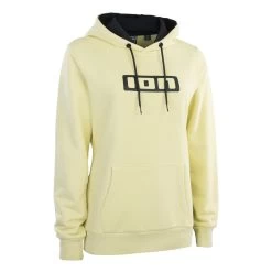 ION Hoody Logo Damen 2024 - 156 Grey Melange 36/S -Wassersportbekleidung Geschäft 46223 5201 12