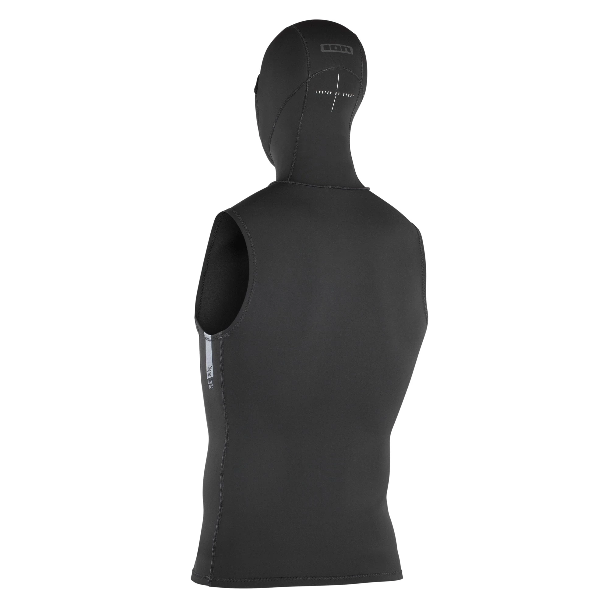 ION Neo Top Hooded Vest 2/1 2023 - Black 46/XS 4 ION Neo Top Hooded Vest 2/1 2023 - Black 46/XS – Bild 2