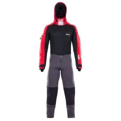 ION Trockenanzug Fuse Drysuit 4/3 Back Zip - Wetsuits 2023 - 52/L Black/red -Wassersportbekleidung Geschäft 48212 4400 3