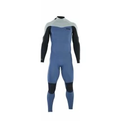 ION Neoprenanzug Element 4/3 Back Zip Herren Langarm 2023 - 102/LT 715 Cascade-blue -Wassersportbekleidung Geschäft 48232 4446 6