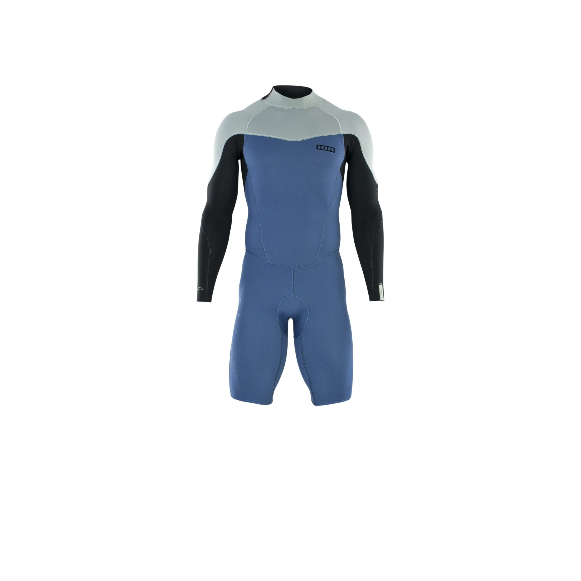 ION Neoprenanzug Element 2/2 Shorty LS Back Zip Herren Langarm 2023 - 46/XS 715 Cascade-blue 8 ION Neoprenanzug Element 2/2 Shorty LS Back Zip Herren Langarm 2023 - 46/XS 715 Cascade-blue – Bild 6