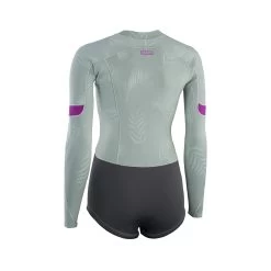 ION Neoprenanzug Amaze Hot Shorty 1.5 LS Front Zip Damen Langarm 2023 - 34/XS 012 Pink-gradient -Wassersportbekleidung Geschäft 48233 4552 4