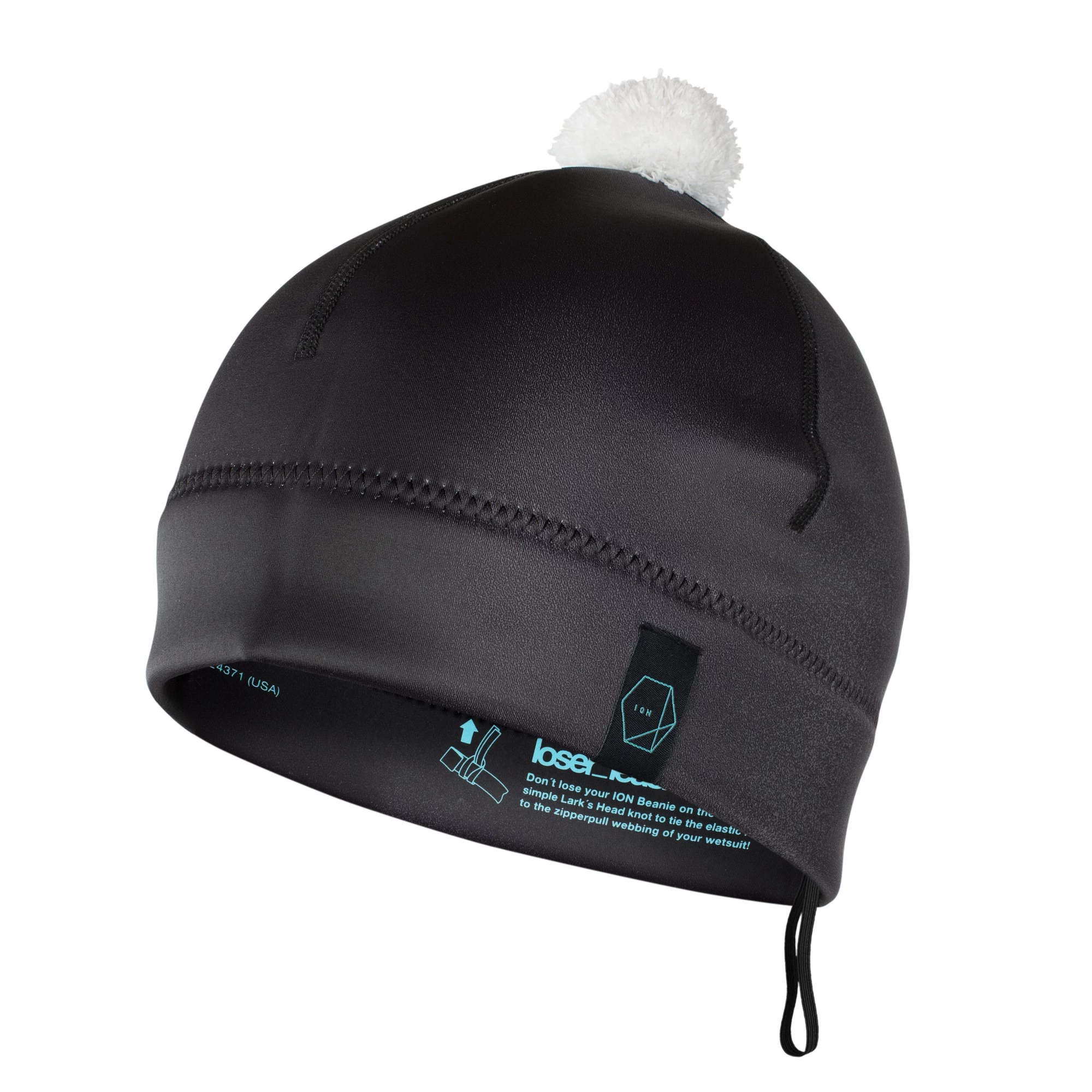 ION Neo Bommel Beanie - Black 48/S 3 ION Neo Bommel Beanie - Black 48/S