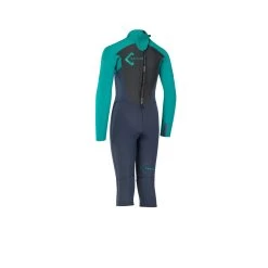 ION Neoprenanzug Capture Overknee LS 4/3 BZ DL Kinder Langarm - Golf Green/slate Blue 116/6 -Wassersportbekleidung Geschäft 48902 4612 2