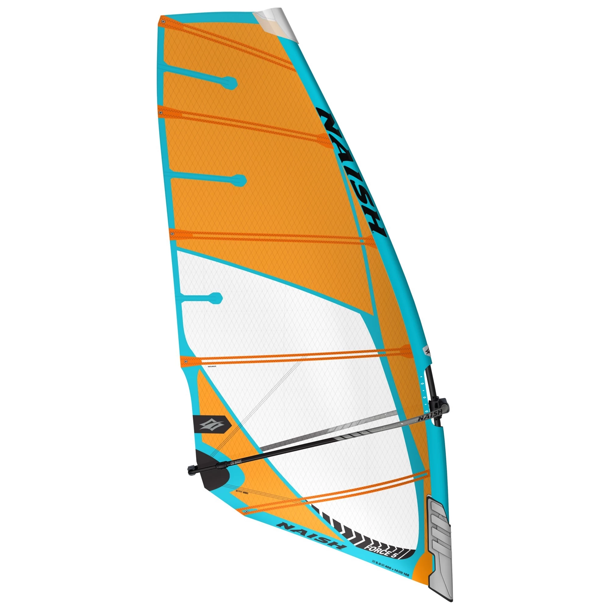 Naish Windsurf Segel Force 5 Orange 2024 - 4.2 Orange 3 Naish Windsurf Segel Force 5 Orange 2024 - 4.2 Orange