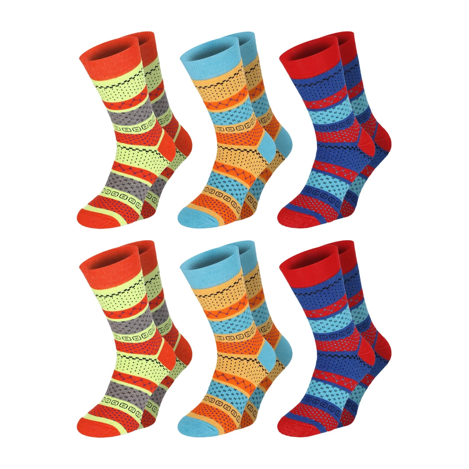 Surfsoxx Thermo Socken Fashion 6 Paar Socken Damen Herren Warm Weichbund - 35-38 3 Surfsoxx Thermo Socken Fashion 6 Paar Socken Damen Herren Warm Weichbund - 35-38