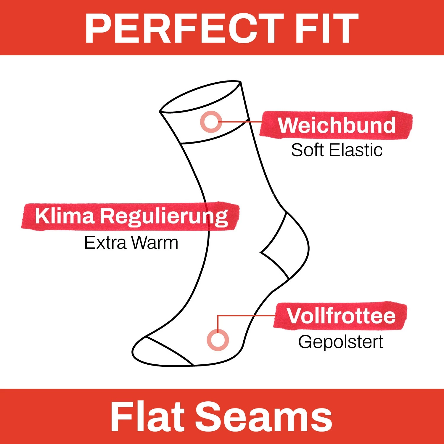 Surfsoxx Thermo Socken Fashion 6 Paar Socken Damen Herren Warm Weichbund - 35-38 4 Surfsoxx Thermo Socken Fashion 6 Paar Socken Damen Herren Warm Weichbund - 35-38 – Bild 2