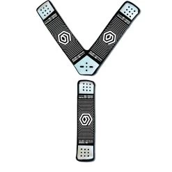 I99 Windsurf & Wing Fußschlaufe VEE Set Superlight Straps - White/blue
