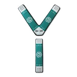 I99 Windsurf & Wing Fußschlaufe VEE Set Superlight Straps - White/blue -Wassersportbekleidung Geschäft 99accslvbu