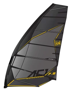Point 7 AC-1 PRO SLALOM RACING Windsurfsegel 2022 - 4,7 Black