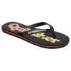 QUIKSILVER Basic Sandal Strandlatschen - BLACK/BLACK/YELLOW 7(40) -Wassersportbekleidung Geschäft aqyl100810 molokaiwordmarkfinelinep xkky frt1
