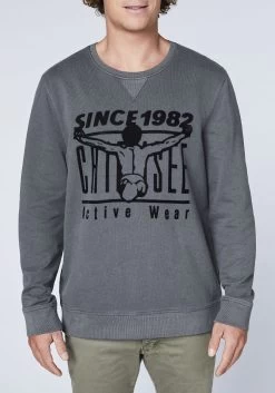 Chiemsee Mosca Point Herren Sweatshirt - 2XL Asphalt -Wassersportbekleidung Geschäft chiemsee 2020 hw 190201 2071102 5
