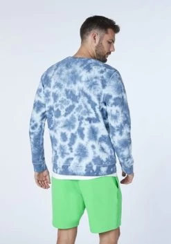 Chiemsee SAL REI Men, Sweatshirt, Regular Fit - M M Blu/D Blu BTK