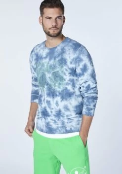 Chiemsee SAL REI Men, Sweatshirt, Regular Fit - M M Blu/D Blu BTK -Wassersportbekleidung Geschäft chiemsee 2021 fruehjahrsommer 4548 21211500 4