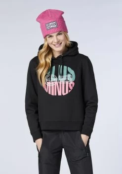 Chiemsee Sweatshirt, Comfort Fit - S Deep Black -Wassersportbekleidung Geschäft chiemsee 2021 herbstwinter 193911 12211502