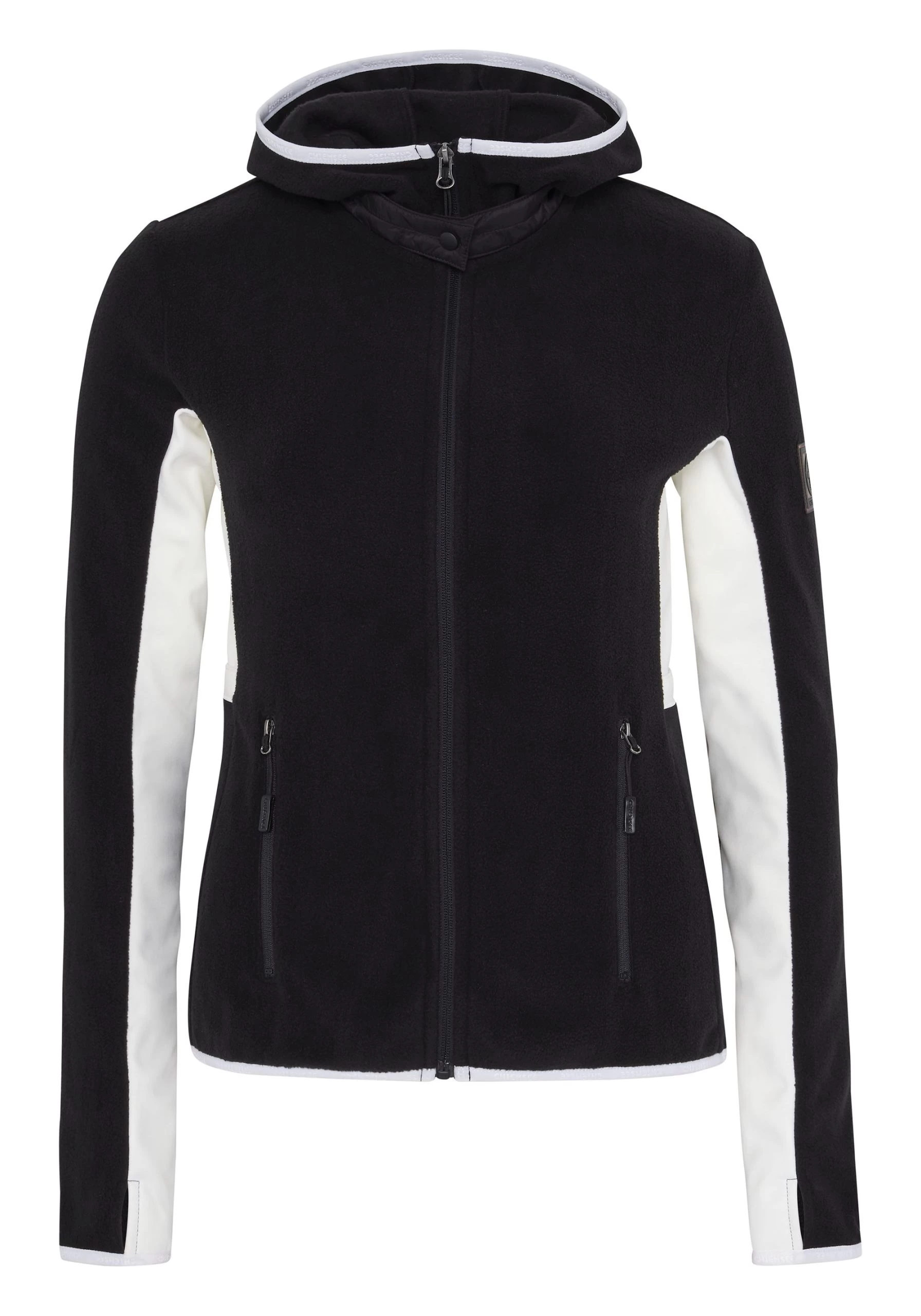 Chiemsee Sweatjacket, Tight Fit - XS Deep Black 7 Chiemsee Sweatjacket, Tight Fit - XS Deep Black – Bild 5